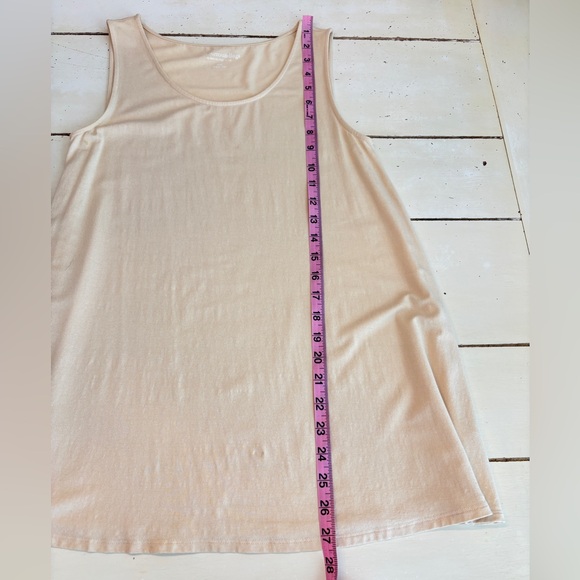 Soft Surroundings Butter Yellow Tank Top Women’s Size Small Summer Capsule - Picture 5 of 7